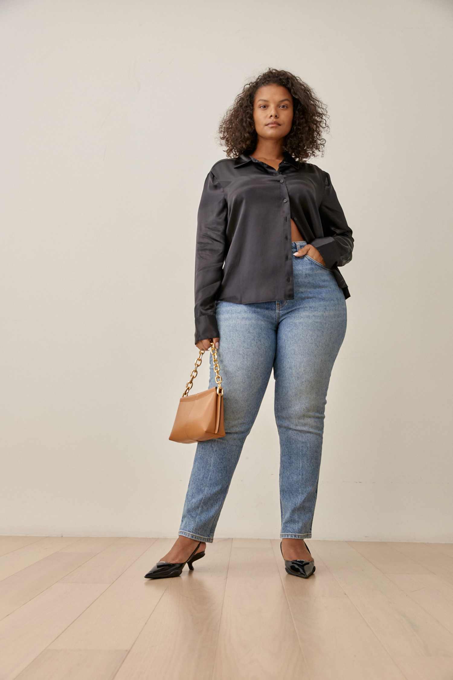 Sky Relaxed Silk Top Es